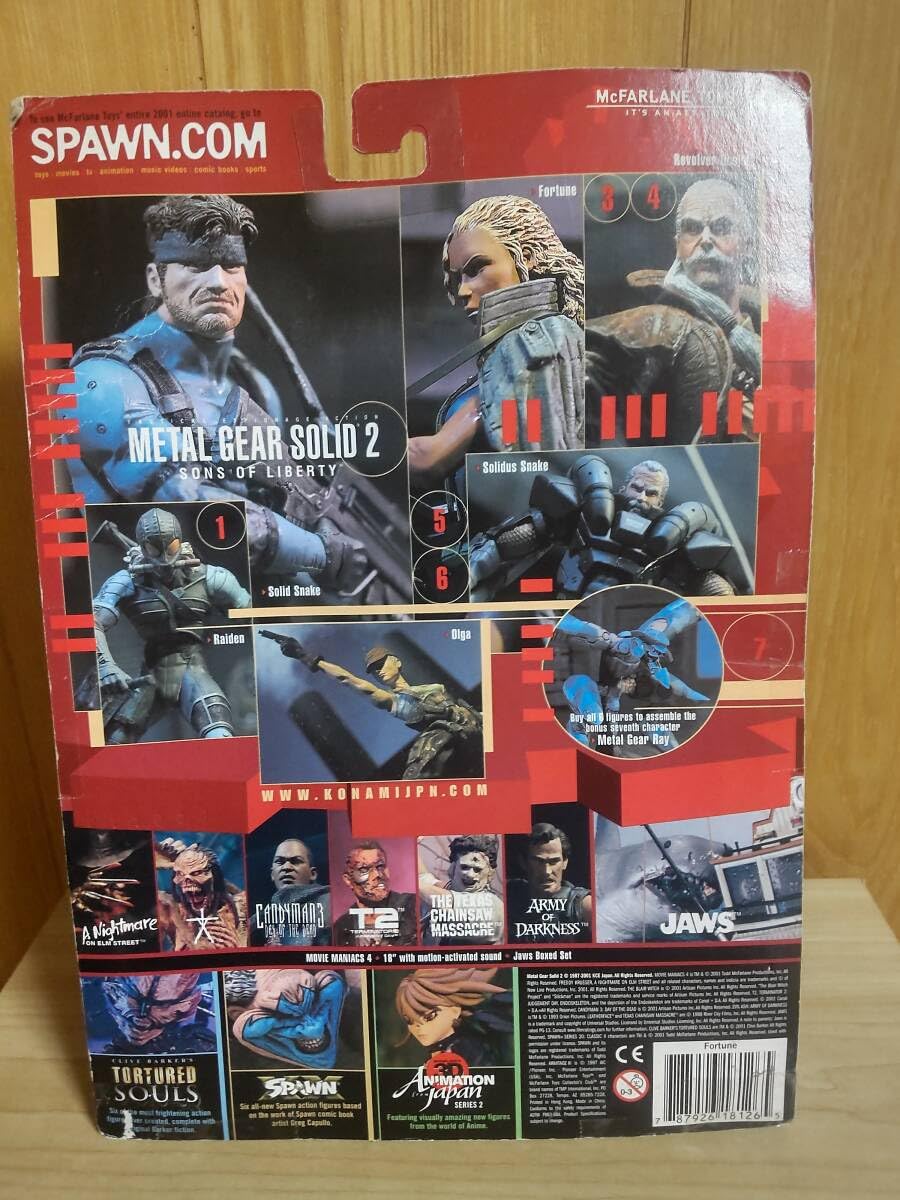 マクファーレントイズ メタルギアソリッド フィギュア　5体セット　新品未開封 61KPd0idb+L._AC_UF350,